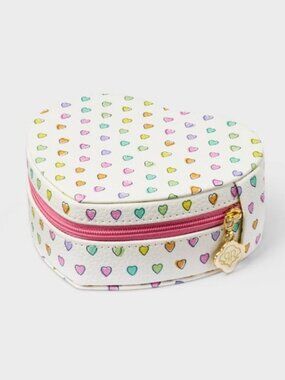 ROLLER RABBIT 🐇 x Target 🎯 Multicolor Heart Jewelry Case NWT